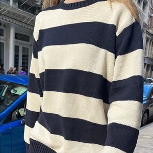 Brandy Melville Striped Brianna sweater